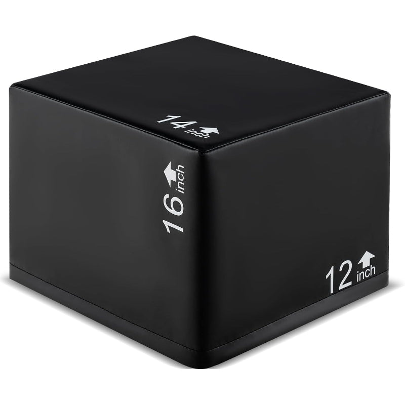 3‑in‑1 Non‑Slip PU Foam Plyometric Jump Box
