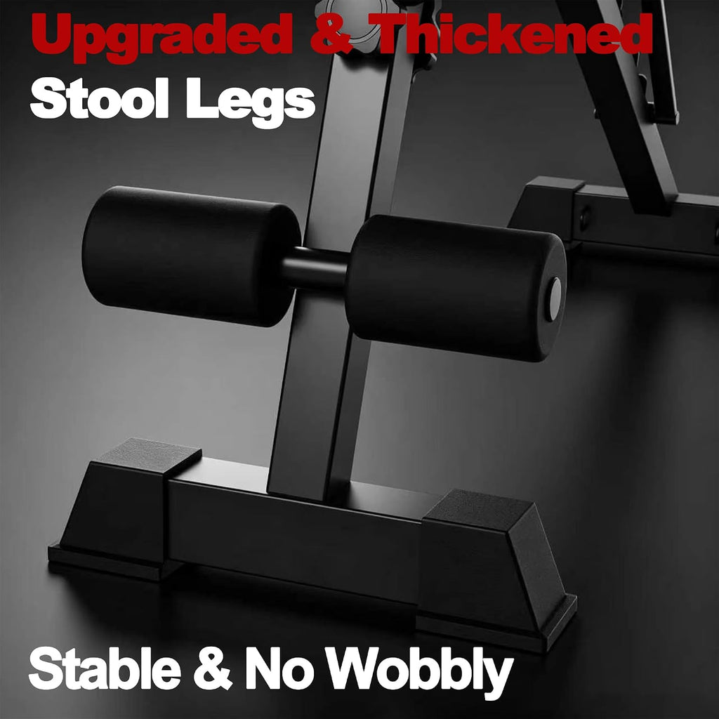 Multi‑Function Pulley‑System Adjustable Weight Bench