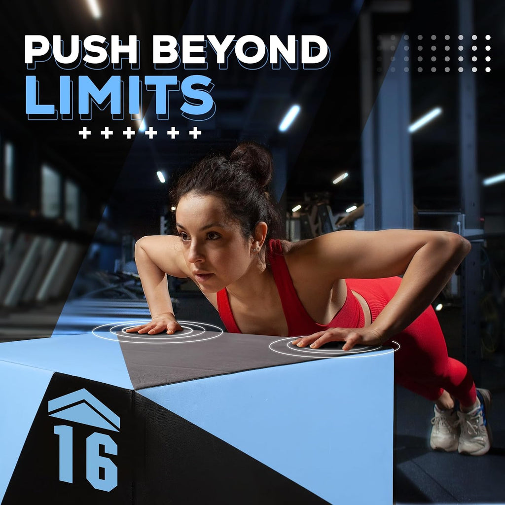 3‑in‑1 Foam Plyometric Jump Box