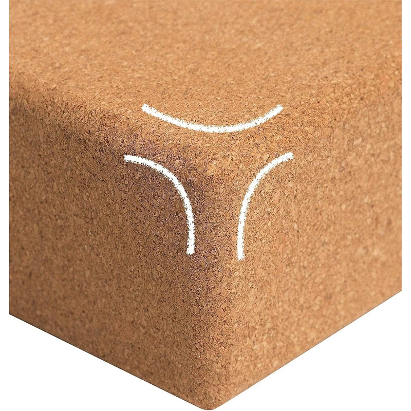 Portuguese Cork Yoga Blocks 2‑Pack Non‑Slip Yoga Equipment