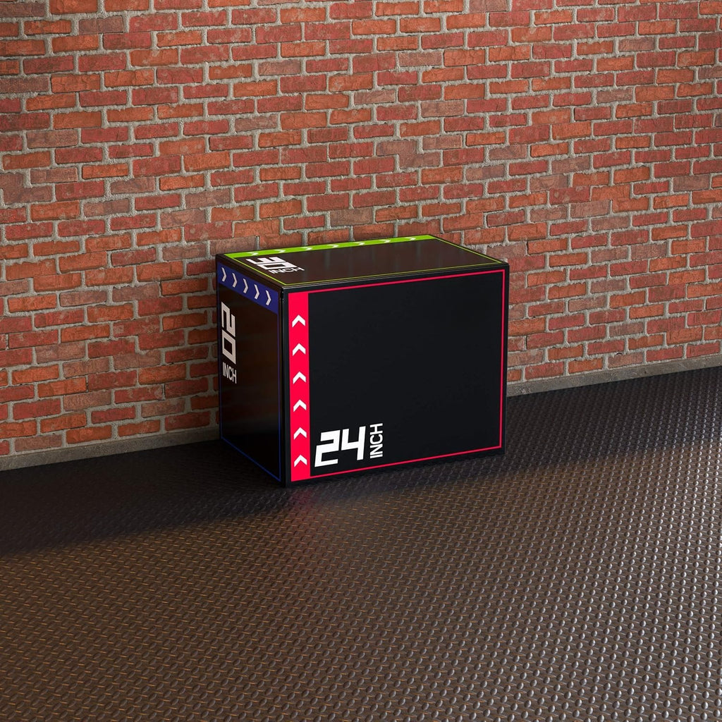 3‑in‑1 EPE Foam Plyometric Jump Box
