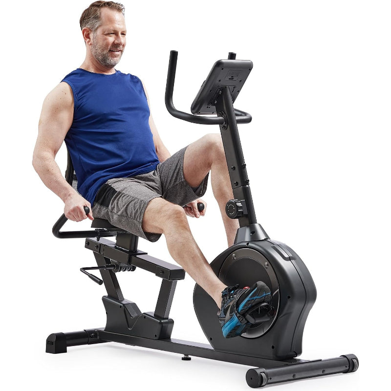 Smart App‑Enabled Recumbent Exercise Bike
