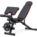 Adjustable FID Weight Bench with Leg Developer