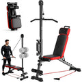 Multi‑Function Pulley‑System Adjustable Weight Bench